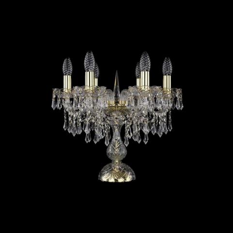 Bohemia Ivele Crystal Настольный светильник Bohemia 1403L/6/141-39 G