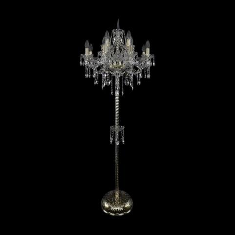 Bohemia Ivele Crystal Торшер Bohemia 1415T2/8+4/200-165 G