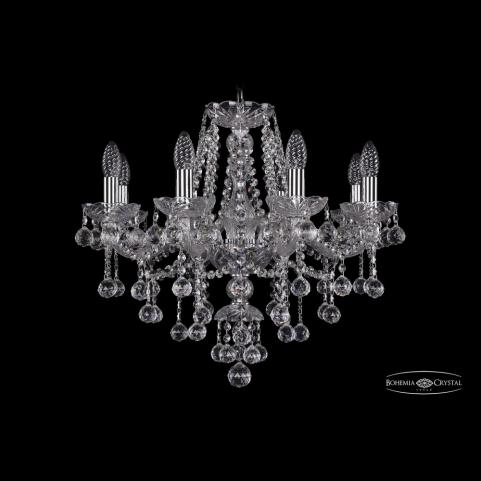 Люстра Bohemia Ivele Crystal 1415/8/200 Ni Balls