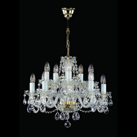 Люстра Art Glass CARMEN FULL CUT R14 LIGHT PATINA CE