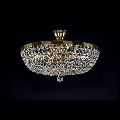 Люстра Art Glass GEENA DIA 450 NICKEL SP