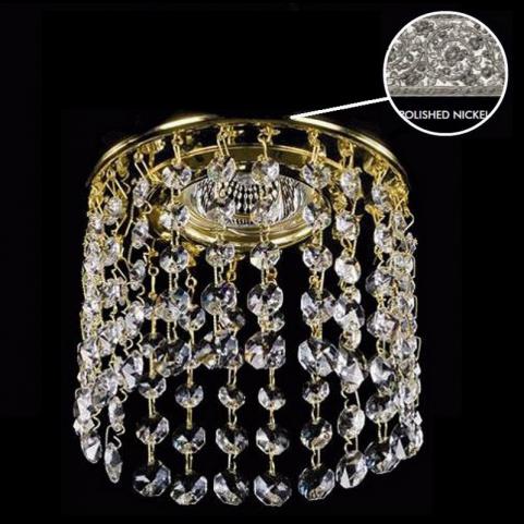 Точечный светильник Art Glass SPOT 09 NICKEL CE