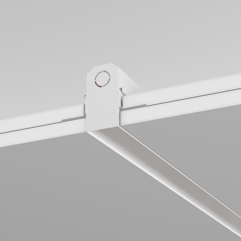 Шинопровод Maytoni Exility TRX034-423.12W, магнитный встраиваемый под ГКЛ 12,5мм, белый 3м