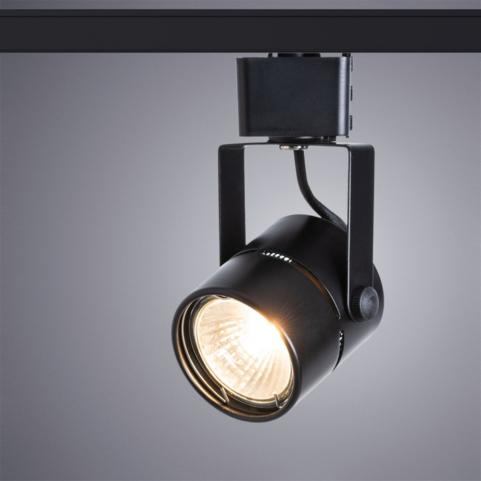 Трековый светильник Arte Lamp Mizar  A1311PL-1BK