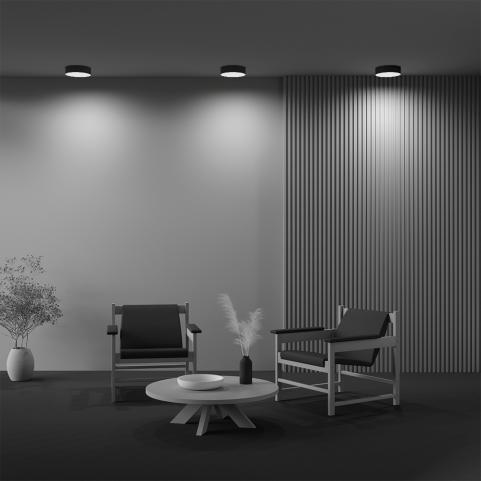 Потолочный светильник Maytoni Technical Ceiling 3000K Zon C032CL-24W3K-RD-B