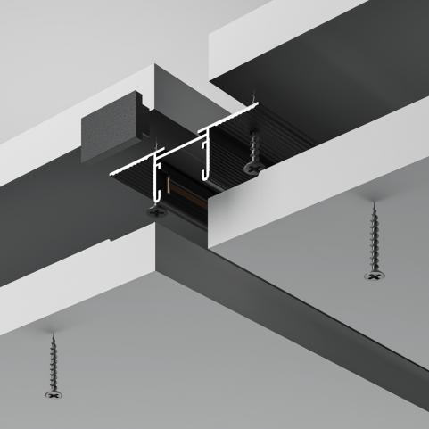 Шинопровод 1м встраиваемый Maytoni Technical Basity TRX172-121B