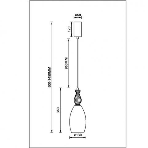 Светильник подвесной Arte Lamp Coral A2405SP-9PK