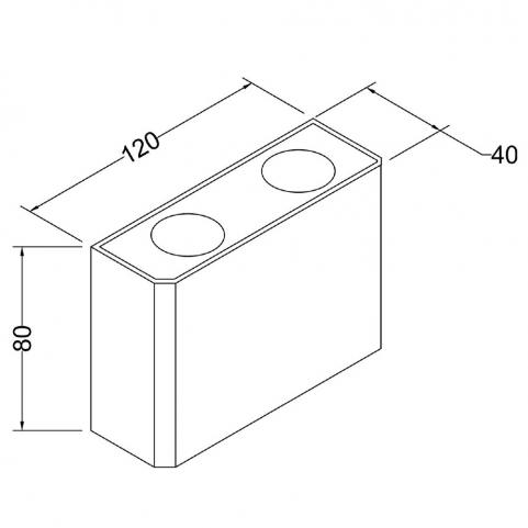Настенный уличный светильник Maytoni Show O433WL-L4GF3K