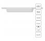 Магнитный трековый светильник Arte Lamp Rapid 3000К A1153PL-1WH