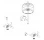 Бра Arte Lamp Padova A2404AP-1SM