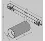 Трековый светильник Maytoni Technical Exility 2700K Artisan TR097-2-12W2.7K-M-BB